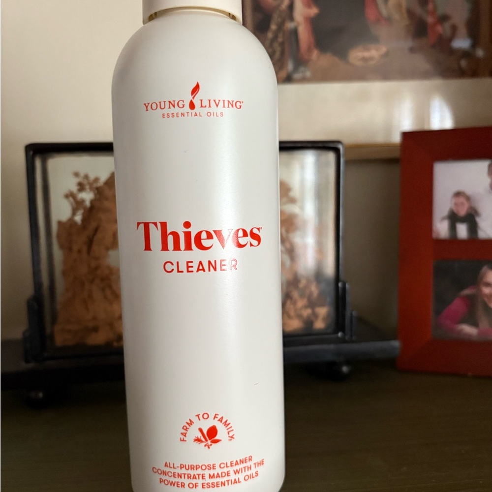 Young Living Thieves Cleaner - White and Red